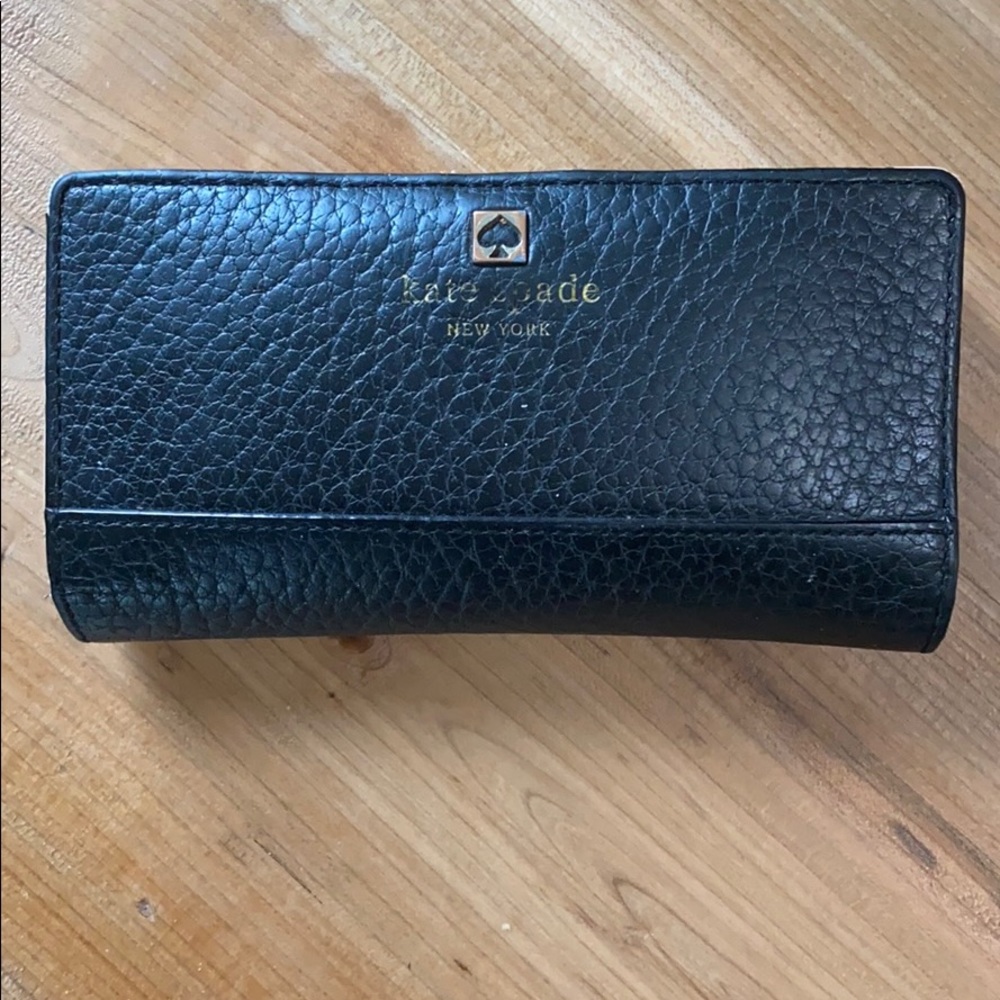 Kate Spade black wallet